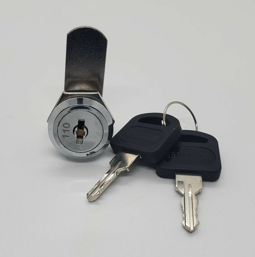 Chrome cabinet cam lock - cabinet, 5/8